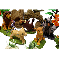 Whole set of Lion King miniatures